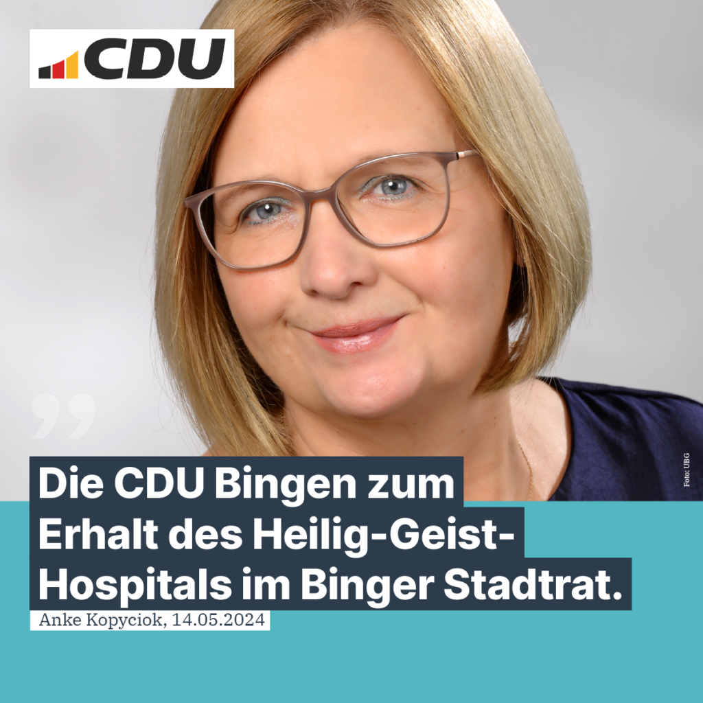 Rede der CDU im Stadtrat zum Heilig-Geist-Hospital